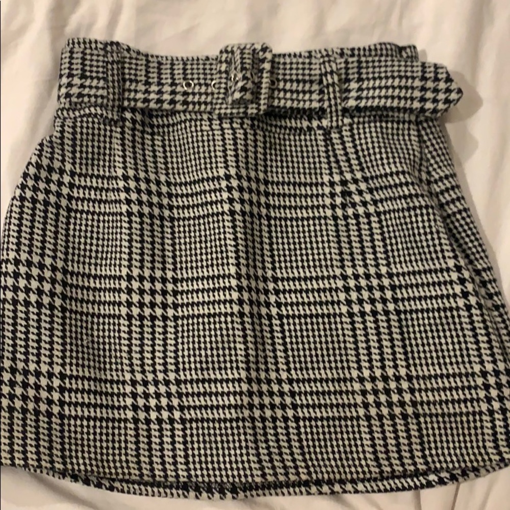 Plaid skirt